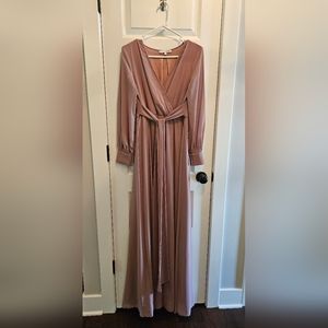 Baltic Born 'Lydia' Maxi Dress, Maternity, Deep Mauve, Worn Once